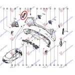 Βαση ΠΡΟΦΥΛ. Πισω Πλαινη Πλαστικη Δεξια Renault SCENIC/GRAND Scenic 16- - 671104308