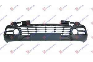 Διχτυ Προφυλακτηρα Εμπρος Με Σποιλερ (ΜΑΥΡΟ) Renault Captur 13-17 - 672004800