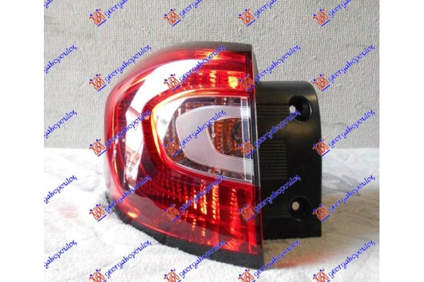 Φανος Πισω Εξω (Ε) Αριστερα Renault Captur 13-17 - 672005812