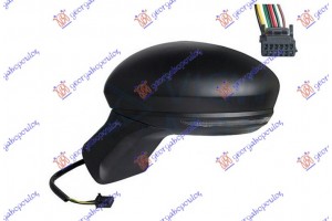 Καθρεφτης ΗΛΕΚΤ. ΘΕΡΜΑΙΝ. Μαυρος (ΜΕ ΦΛΑΣ) (Α ΠΟΙΟΤΗΤΑ) (7pin) (ASHPERICAL GLASS) Αριστερα Mitsubishi Asx 23- - 551507482