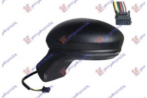 Καθρεφτης ΗΛΕΚΤ. ΘΕΡΜΑΙΝ. Μαυρος (ΜΕ ΦΛΑΣ) (7pin) (ASHPERICAL GLASS) Αριστερα Mitsubishi Asx 23- - 551507484