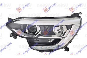 Φανος Εμπρος ΗΛΕΚΤ. (Η7/Η7) Χρωμιο Με Φως Ημερας Led (VALEO) Αριστερα Renault Megane H/B-S.W. 15-19 - 673505144