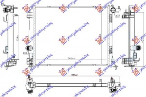 Ψυγειο Νερου 1.8 Petrol +/- A/C ΜΗΧΑΝΙΚΟ/ΑΥΤΟΜΑΤΟ (540x430) Renault Megane Sdn 16- - 673606330