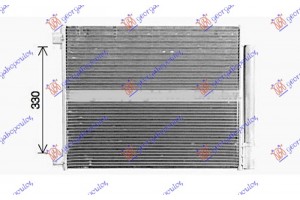Ψυγειο A/C Για ΌΛΑ ΒΕΝΖΙΝΗ/ΠΕΤΡΕΛΑΙΟ (564x438x12) (KOYO) Renault SCENIC/GRAND Scenic 16- - 671106405
