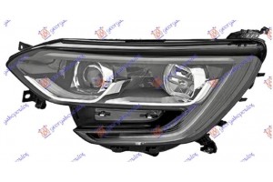 Φανος Εμπρος ΗΛΕΚΤ. (Η7/Η7) Μαυρο Με Φως Ημερας Led Ταινια (E) (TYC) Αριστερα Renault Megane Sdn 16- - 673605137