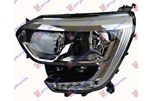 Φανος Εμπρος ΗΛΕΚΤ. (Η7/Η7) Χρωμιο Με Φως Ημερας Led (VALEO) Αριστερα Renault Megane Sdn 16- - 673605142