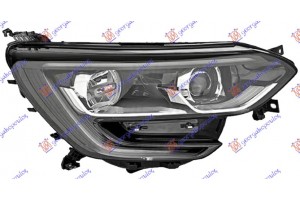 Φανος Εμπρος ΗΛΕΚΤ. (Η7/Η7) Μαυρο Με Φως Ημερας Led Ταινια (VALEO) Δεξια Renault Megane Sdn 16- - 673605151