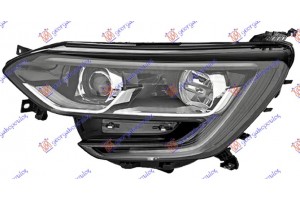 Φανος Εμπρος ΗΛΕΚΤ. (Η7/Η7) Μαυρο Με Φως Ημερας Led Ταινια (VALEO) Αριστερα Renault Megane Sdn 16- - 673605152