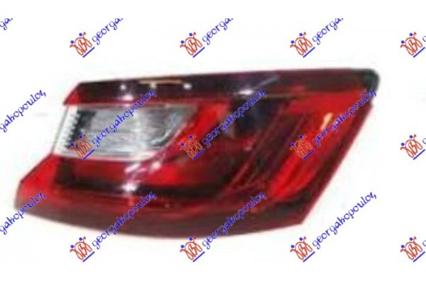 Φανος Πισω Εξω Led (Ε) Δεξια Renault Megane Sdn 16- - 673605811