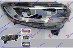Φανος Εμπρος Full Led (HELLA) Δεξια Renault Kadjar 19- - 676105141