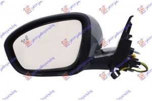 Καθρεφτης ΗΛΕΚΤ. ΘΕΡΜΑΙΝ. ΗΛ. ΑΝΑΚΛ. ΒΑΦΟΜ. (ΜΕ Φλας & Φως Ασφαλειας & BLIS) (13pin) (ASHERICAL GLASS) Αριστερα Renault Talisman SEDAN/GRANDTOUR 15- - 677007592