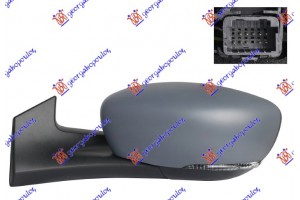 Καθρεφτης ΗΛΕΚΤ. ΘΕΡΜΑΙΝ. ΗΛ. ΑΝΑΚΛ. ΒΑΦΟΜ. (ΜΕ Φλας & BLIS) 10 Pin (Α ΠΟΙΟΤΗΤΑ) (ASPHERICAL GLASS) Αριστερα Renault Zoe 19- - 678107582