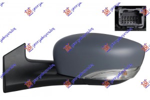 Καθρεφτης ΗΛΕΚΤ. ΘΕΡΜΑΙΝ. ΒΑΦΟΜ. (ΜΕ ΦΛΑΣ) 7 Pin (Α ΠΟΙΟΤΗΤΑ) (ASPHERICAL GLASS) Αριστερα Renault Zoe 12-19 - 678207502