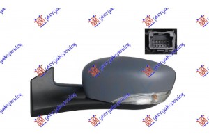 Καθρεφτης ΗΛΕΚΤ. ΘΕΡΜΑΙΝ. ΗΛ. ΑΝΑΚΛ. ΒΑΦΟΜ. (ΜΕ ΦΛΑΣ) 9 Pin (Α ΠΟΙΟΤΗΤΑ) (ASPHERICAL GLASS) Αριστερα Renault Zoe 12-19 - 678207572