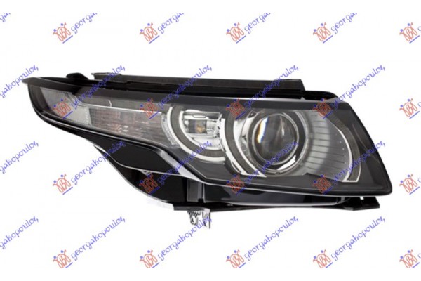 Φανος Εμπρος Bi Xenon Με Φως Ημερας Led (HELLA)) Δεξια Range Rover Evoque 11-15 - 690405151