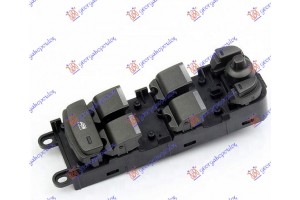 Διακοπτης ΠΑΡΑΘ/ΚΑΘΡ. ΕΜΠ. (Τετραπλός) (3pin) Αριστερα Range Rover Evoque 11-15 - 690407174