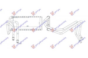 Ψυγειο Καλοριφερ (BR) (115x282x26) Range Rover Sport 05-13 - 690106500