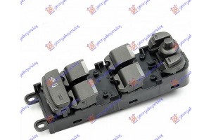 Διακοπτης ΠΑΡΑΘ/ΚΑΘΡ. ΕΜΠ. (Τετραπλός) (3pin) Αριστερα Land Rover Discovery Sport 14-19 - 690807172