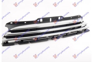 Μασκα Μαυρη Με Χρωμια Mini Coupe (R58) 11- - 696504540