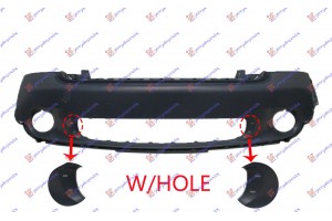 Προφυλακτηρας Εμπρος Βαφομενος (ΜΕ Τρυπες Για ΧΡΩΜΙΟ) CHROME-LINE Mini Paceman (R61) 13- - 691203610