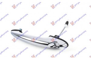 Χερουλι Πορτας Εμπρος Εξω Χρωμιο Αριστερα Mini Countryman (R60) 11-16 - 691007842