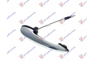 Χερουλι Πορτας Πισω Εξω Χρωμιο Δεξια Mini Countryman (R60) 11-16 - 691007861