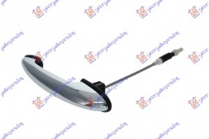 Χερουλι Πορτας Πισω Εξω Χρωμιο Αριστερα Mini Countryman (R60) 11-16 - 691007862