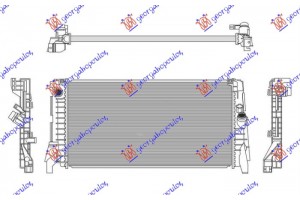 Ψυγειο Νερου 1.5-2.0 (S) Βενζινη ΜΗΧΑΝΙΚΟ/ΑΥΤΟΜΑΤΟ (680x355) Mini COOPER/ONE (F55/F56) 14- - 691106350