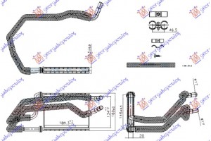 Ψυγειο Καλοριφερ Πισω Τμημα (134x189x27) Range Rover 12-19 - 691506510