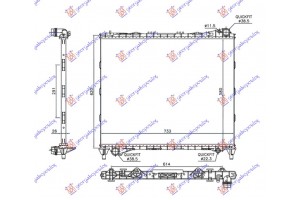 Ψυγειο Νερου Για Ολα ΒΕΝΖΙΝΗ-ΠΕΤΡΕΛΑΙΟ (580x720x26) Range Rover Sport 13-18 - 691306300