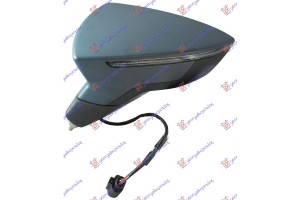 Καθρεφτης Ηλεκτρικος ΘΕΡΜΑΙΝ. ΗΛΕΚΤ. ΑΝΑΚΛ. ΒΑΦΟΜ. (ΜΕ ΦΛΑΣ) 8 Pin (Α ΠΟΙΟΤΗΤΑ) (CONVEX GLASS) Αριστερα Seat Leon 17-20 - 724107502