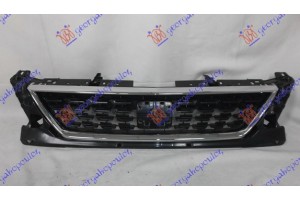 Μασκα Μαυρη Με Χρωμιο Κομπλε Seat Leon 17-20 - 724104540