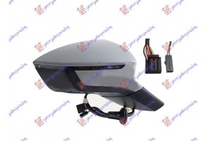 Καθρεφτης Ηλεκτρικος ΘΕΡΜΑΙΝ. ΗΛΕΚΤ. ΑΝΑΚΛ. ΒΑΦΟΜ. (ΜΕ Φλας & Φως Ασφαλειας & BLIS) 11 Pin (Α ΠΟΙΟΤΗΤΑ) (CONVEX GLASS) Δεξια Seat Ateca 16-20 - 725007591