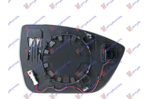 Κρυσταλλο Καθρεφτη Θερμαινομενο (ΜΕ BLIS) (CONVEX GLASS) Αριστερα Seat Tarraco 18- - 727007622