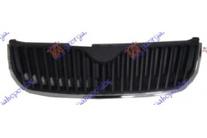 Μασκα Μαυρη Με Πλαισιο Κατω Χρωμιο Skoda Superb 08-13 - 745004540
