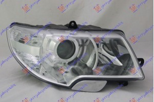 Φανος Εμπρος ΗΛ. (Χ/ΛΟΓΟΤΥΠΟ) (ΜΕ ΜΟΤ)(TYC) Δεξια Skoda Superb 08-13 - 745005133