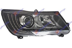 Φανος Εμπρος Bi-XENON Εξυπνο Με Φως Ημερας Led (HELLA) Δεξια Skoda Superb 13-15 - 745105161