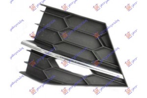 Διχτυ Προφυλακτηρα Εμπρος Με Χρωμιο (ΚΟΜΠΛΕ) Αριστερα Skoda Superb 15-19 - 745204802