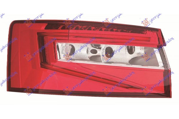 Φανος Πισω Εξω Led (Ε) Αριστερα Skoda Superb 15-19 - 745205812