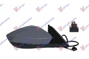 Καθρεφτης ΗΛΕΚΤ. ΘΕΡΜΑΙΝ. ΒΑΦΟΜ. (ΜΕ ΦΛΑΣ) (6 PIN) (Α ΠΟΙΟΤΗΤΑ) (CONVEX GLASS) Δεξια Skoda Superb 15-19 - 745207483
