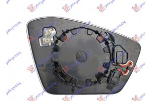 Κρυσταλλο Καθρεφτη ΘΕΡΜΑΙΝ. Με Blis (CONVEX GLASS) Αριστερα Skoda Superb 15-19 - 745207622