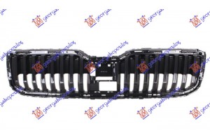 Μασκα Μαυρη Γυαλιστερη Skoda Superb 19- - 745304545