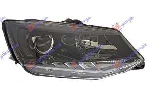 Φανος Εμπρος ΗΛΕΚΤ. (H7/H7) Με Φως Ημερας Led (HELLA) Δεξια Skoda Fabia 14-18 - 746105151