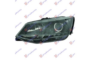 Φανος Εμπρος ΗΛΕΚΤ. (H7/H7) Με Φως Ημερας Led (TYC) Αριστερα Skoda Fabia 14-18 - 746105157