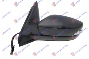 Καθρεφτης ΗΛΕΚΤ. ΘΕΡΜΑΙΝ. ΒΑΦΟΜ. (ΜΕ ΦΛΑΣ) Αριστερα Skoda Fabia 14-18 - 746107504