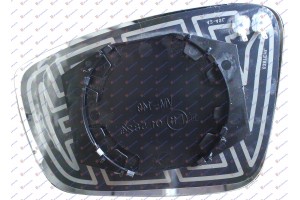 Κρυσταλλο Καθρεφτη ΘΕΡΜ. -2016 (CONVEX GLASS) Δεξια Skoda Rapid 12-19 - 750007601