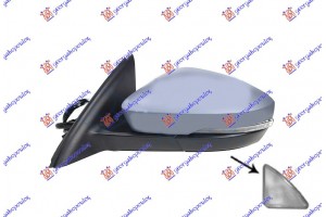 Καθρεφτης ΗΛΕΚΤ. ΘΕΡΜΑΙΝ. ΗΛ. ΑΝ. Με Μνημη ΒΑΦΟΜ. (ΜΕ Φλας & Φως Ασφαλειας ) (15 PIN) (Α ΠΟΙΟΤΗΤΑ) (CONVEX GLASS) Αριστερα Skoda Octavia 6 13-17 - 751007582