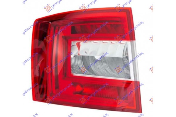 Φανος Πισω Με Led (S.W.) (HELLA) Αριστερα Skoda Octavia 6 17-20 - 751105832