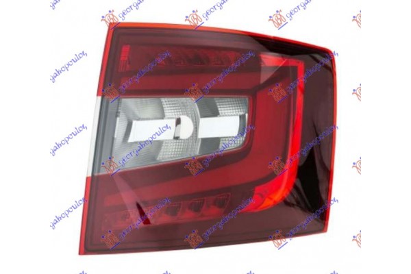 Φανος Πισω Ολο Led (S.W.) (HELLA) Δεξια Skoda Octavia 6 17-20 - 751105836