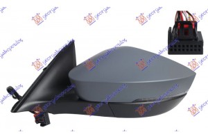 Καθρεφτης ΗΛΕΚΤ. ΘΕΡΜΑΙΝ. ΗΛ. ΑΝΑΚΛ. ΒΑΦΟΜ. (ΑΥΤΟΜ. ΣΚΙΑΣΗ) (ΜΕ ΦΛΑΣ) (10 PIN) (Α ΠΟΙΟΤΗΤΑ) (CONVEX GLASS) Αριστερα Skoda Octavia 7 20- - 751207522